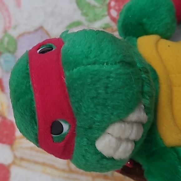 Vintage Ninja Turtles Rafael Plush - Picture 5 of 5